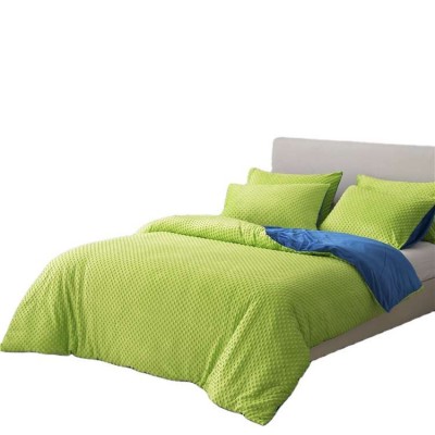 Green King Size Bedding Set Fashion Comforter Duvet Cover Sets Fitted Bed Sheet With Sheets