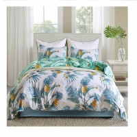 Duvet Cover Set Home Textile Simple Style Pineapple Pattern Bedclothes Duvet Cover Pillowcase Bed Sheets